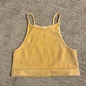 Nikibiki. Yellow/Orange tank top. Worn multiple times